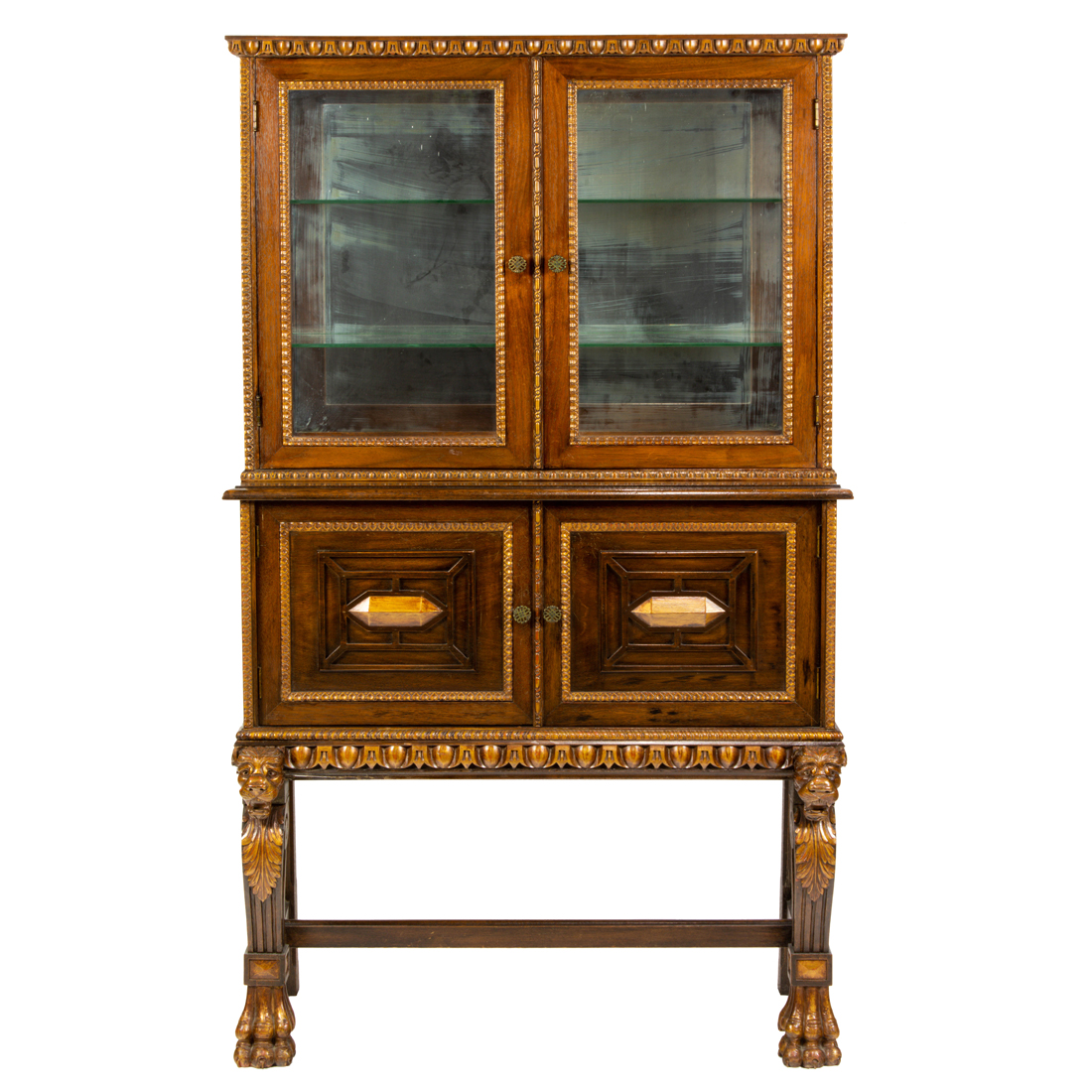 A SPANISH REVIVAL DISPLAY CASE