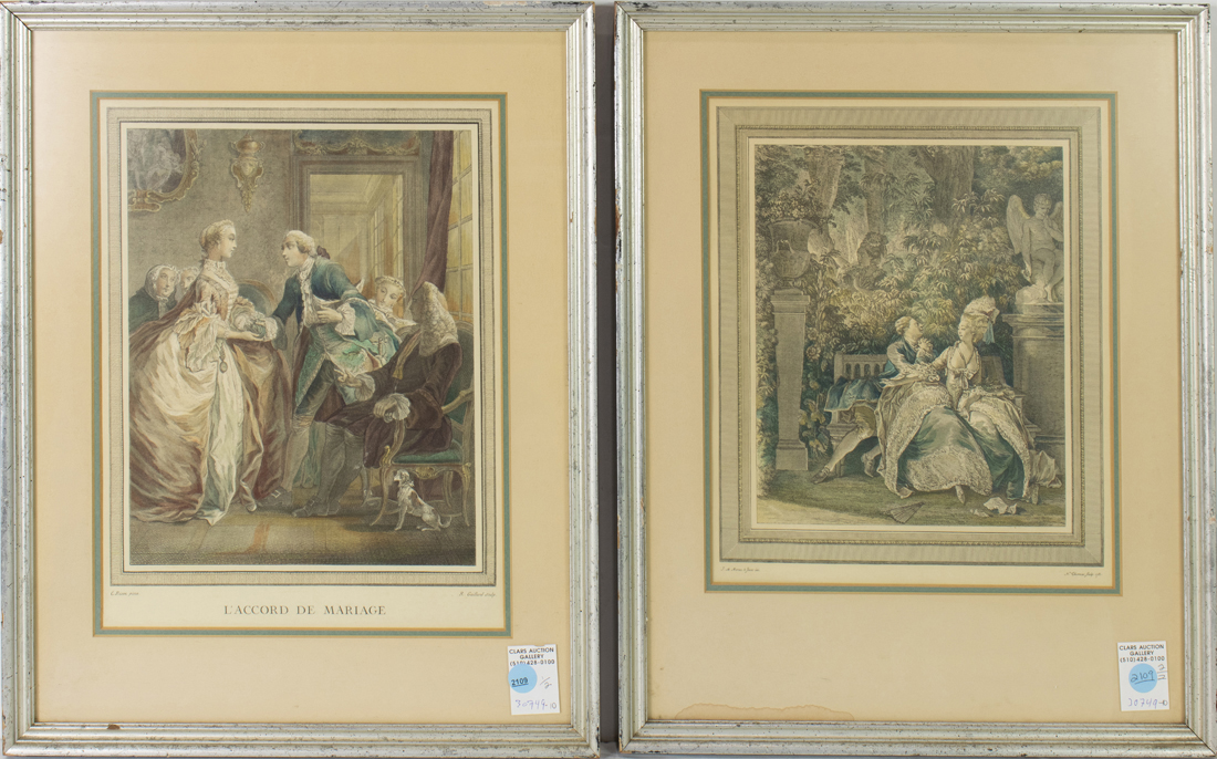 PRINTS FRENCH SCHOOL 18TH CENTURY  3a1a0e