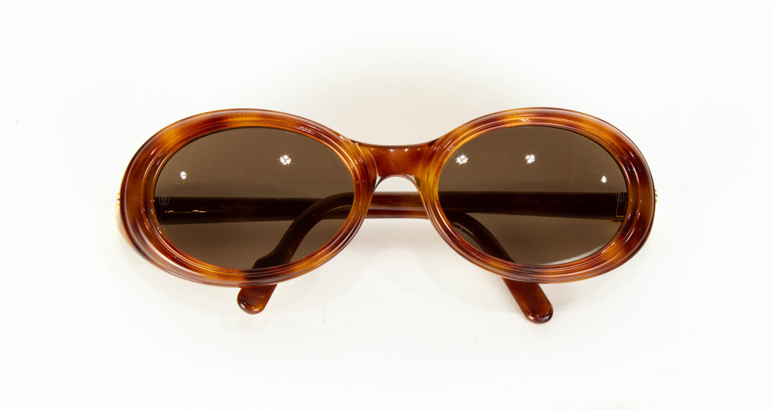 CARTIER TORTOISESHELL SUNGLASSES 3a1a4a