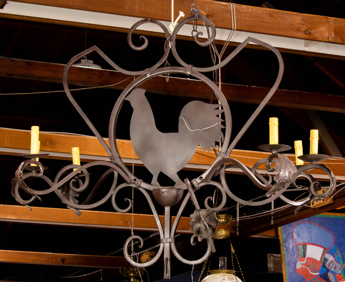 LARGE FRENCH COUNTRY STYLE IRON