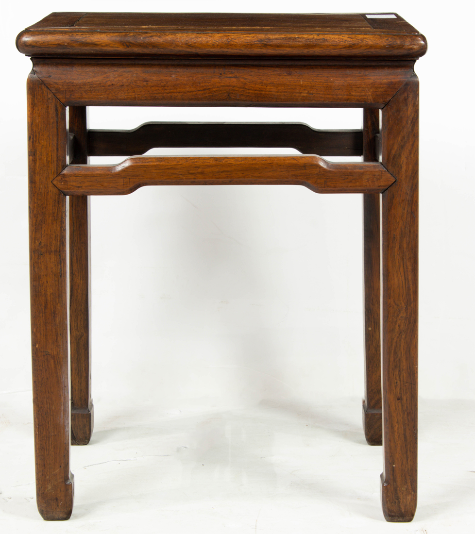 CHINESE HARDWOOD STOOL OR SIDE 3a1b39