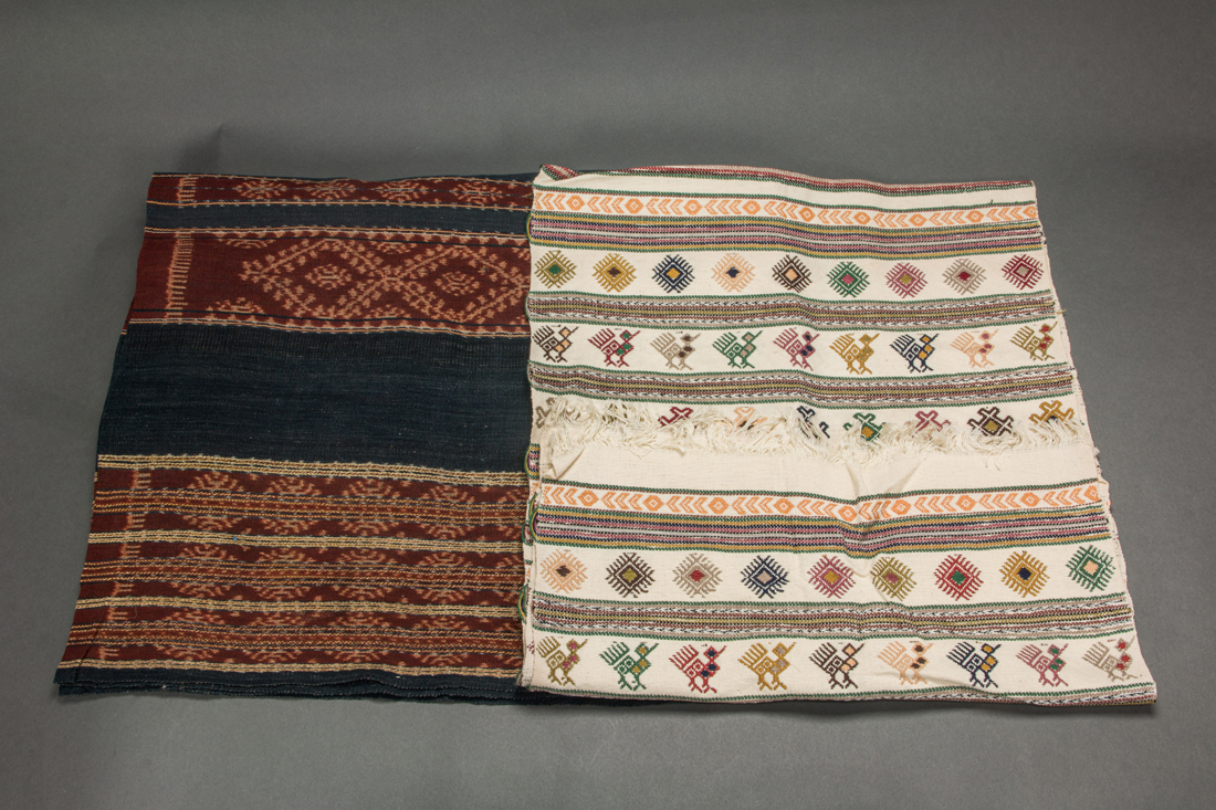 (LOT OF 2) INDONESIAN TEXTILE PANELS