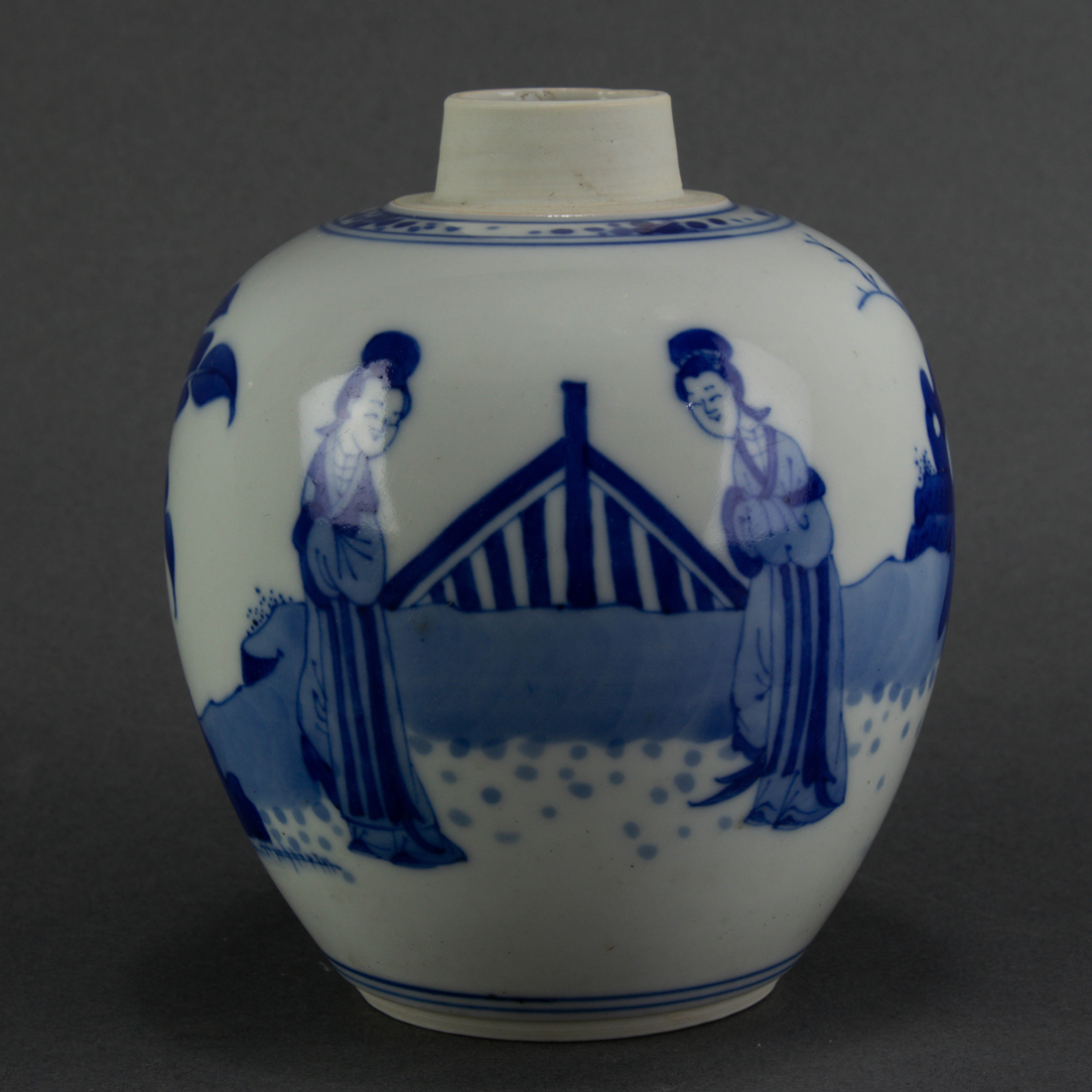 SMALL UNDERGLAZE BLUE JAR Small 3a1bb2