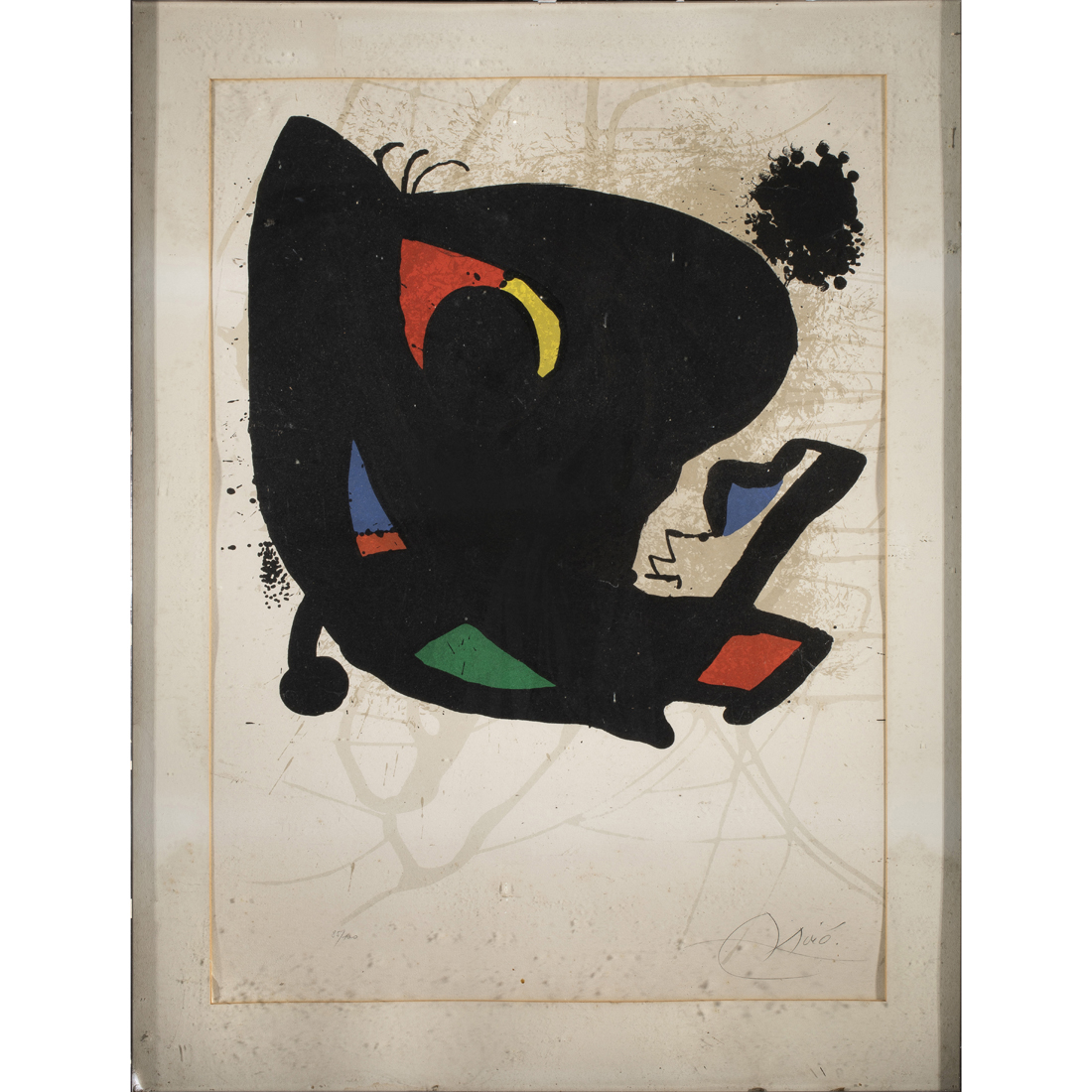 PRINT, JOAN MIRO Joan Miro (Spanish,