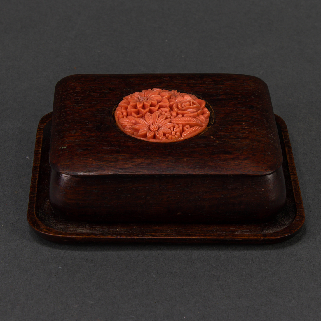 CHINESE PINK CORAL PENDANT Chinese