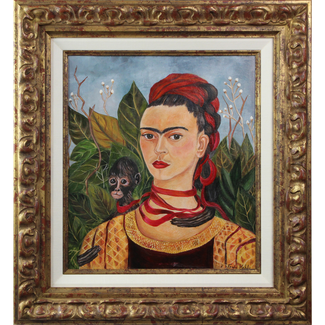 PAINTING, AFTER FRIDA KAHLO After