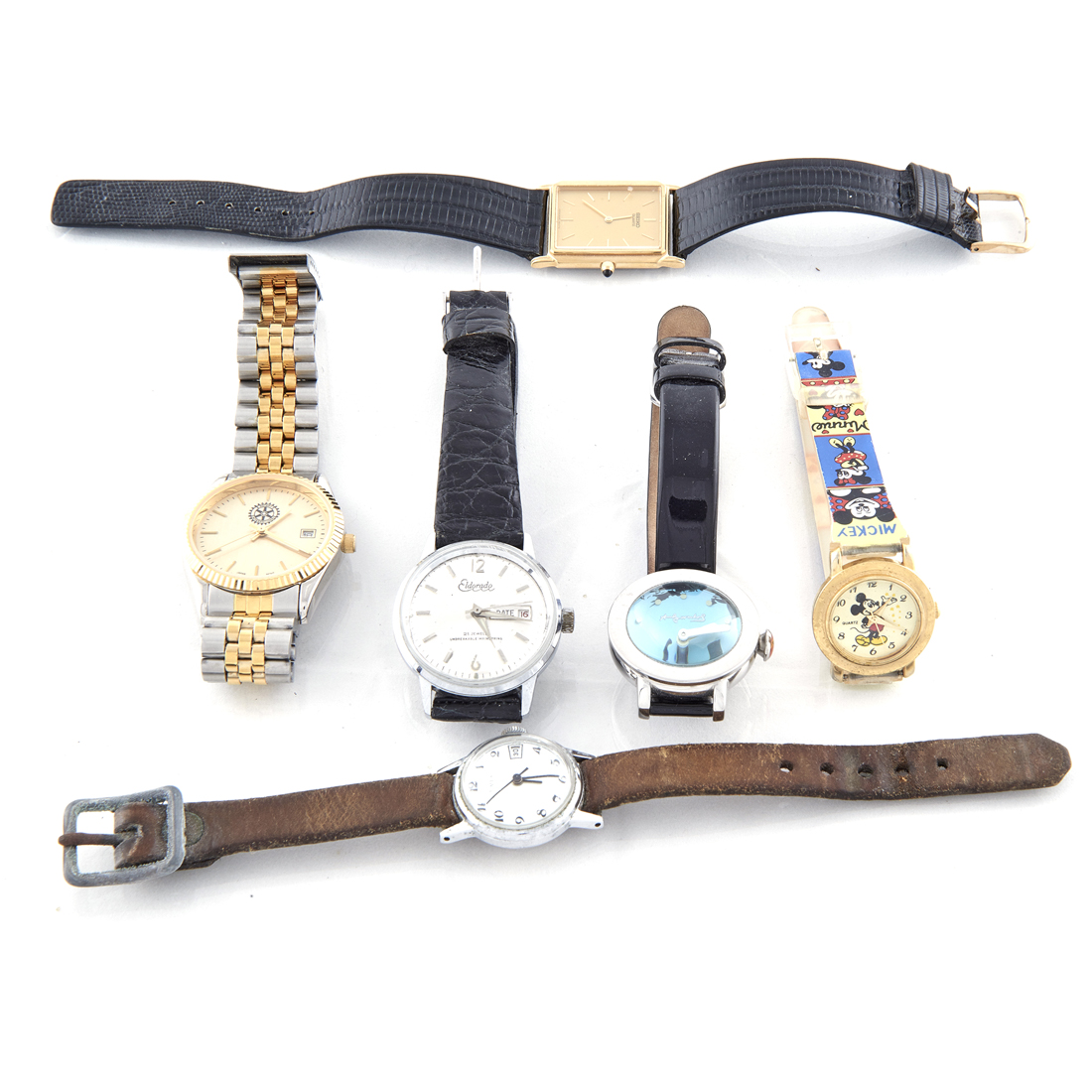 (LOT OF 6) WRISTWATCHES (Lot of