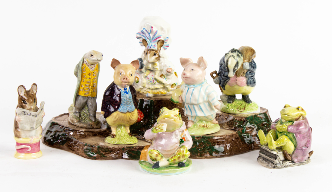 (LOT OF 8) BESWICK BEATRIX POTTER'S