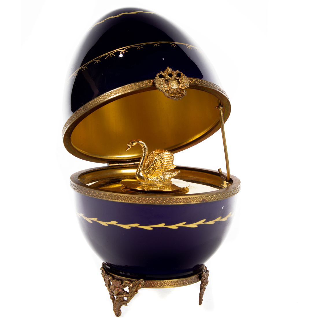 FABERGE LIMOGES PORCELAIN GILT 3a1e7c