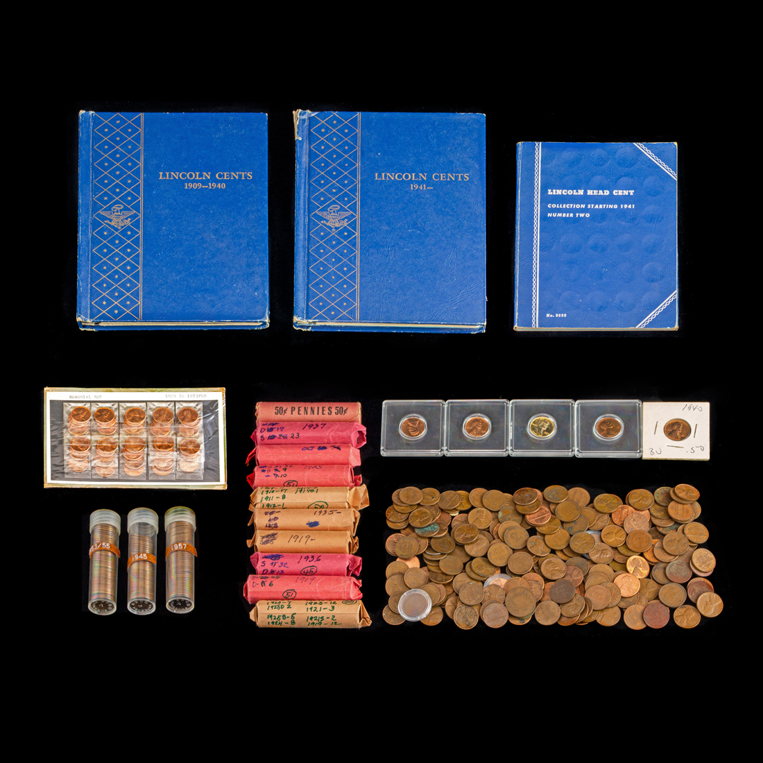 U.S. LINCOLN WHEAT CENT COLLECTION
