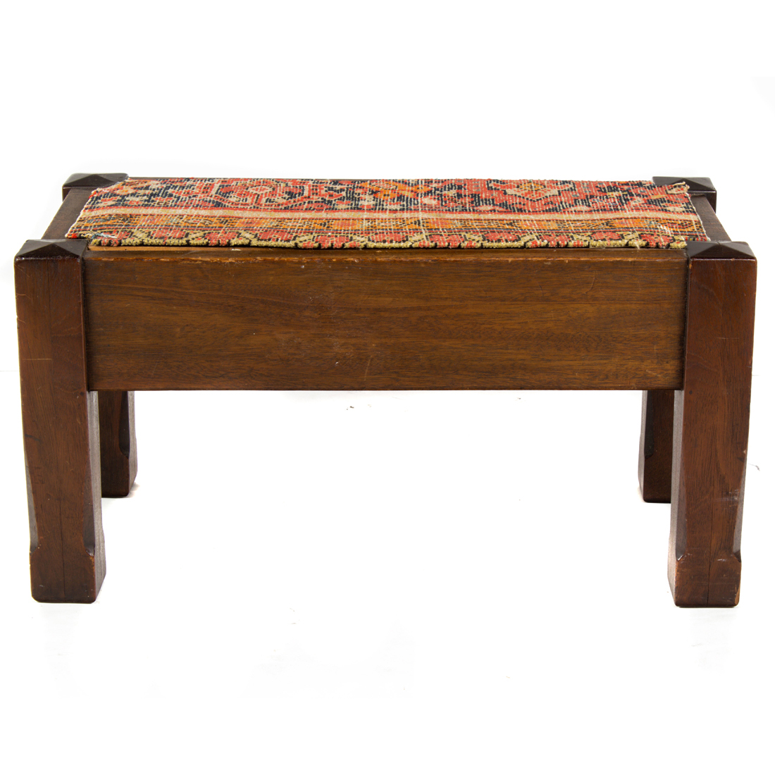 AN MONTEREY STYLE INLAID FOOTSTOOL 3a1ed3