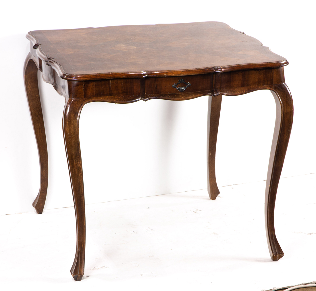A LOUIS XV STYLE GAMES TABLE A