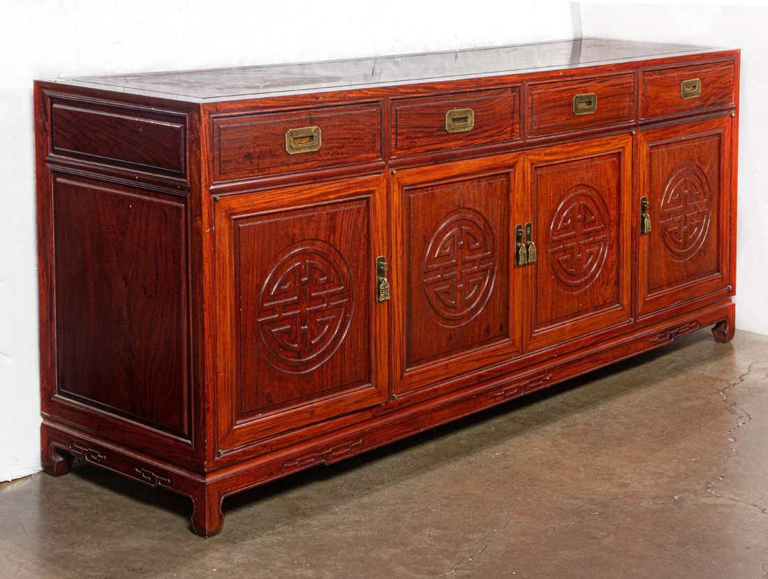 CHINESE STYLE HARDWOOD CREDENZA 3a1f24