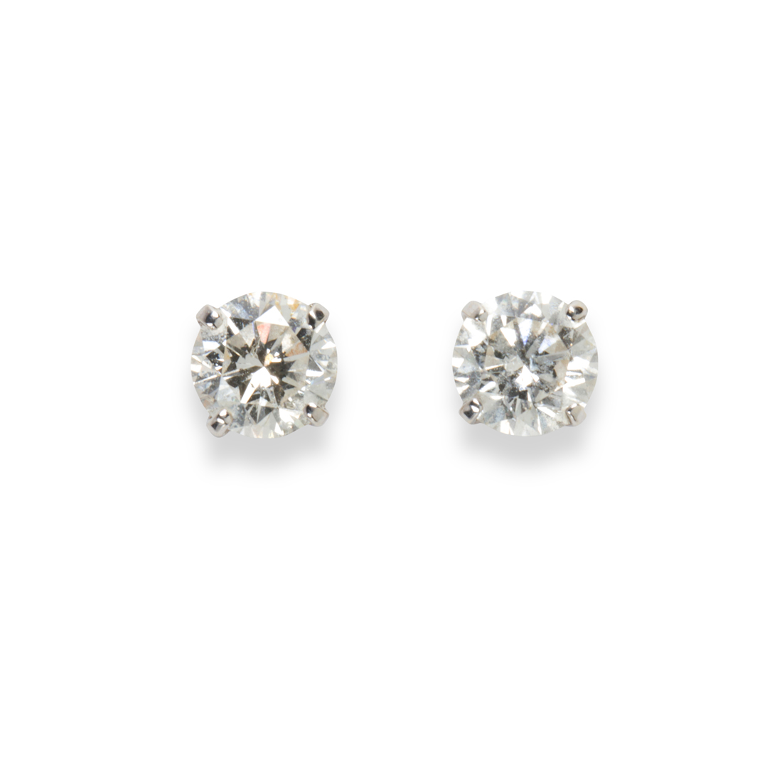 A PAIR OF DIAMOND AND FOURTEEN