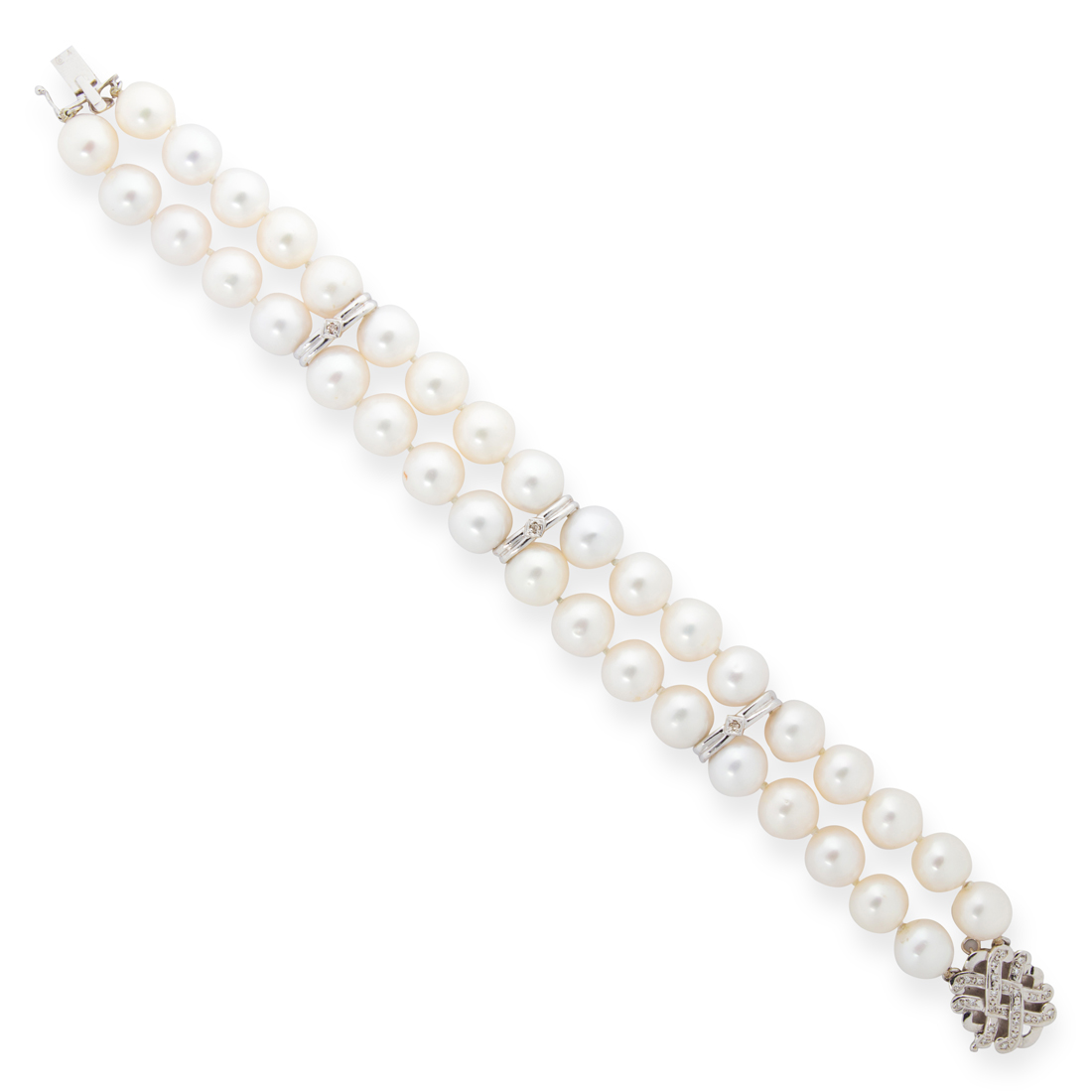 A CULTURED PEARL DIAMOND AND FOURTEEN 3a2266