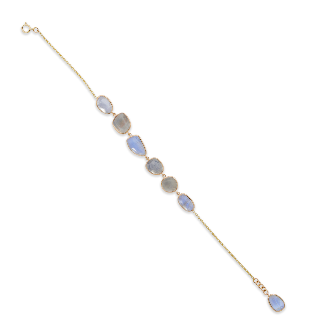 A MOONSTONE AND EIGHTEEN KARAT 3a2269