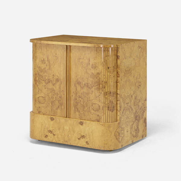 Vladimir Kagan. Custom cabinet. c. 1979,