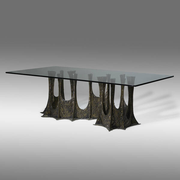 Paul Evans. Stalagmite dining table,