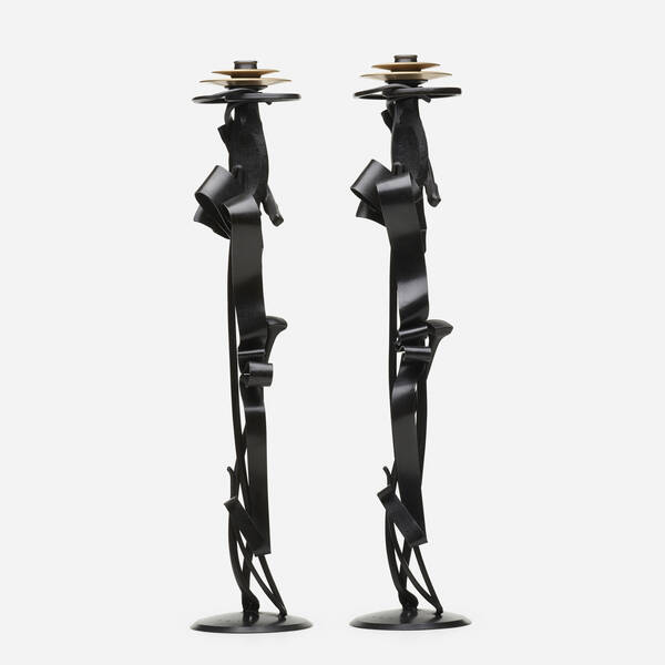 Albert Paley Scepter candleholders  39fc40