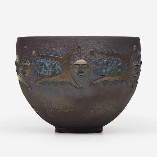 Edwin and Mary Scheier. Bowl. c.