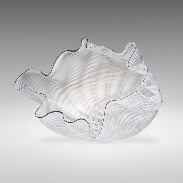 Dale Chihuly White Seaform with 39fcc6