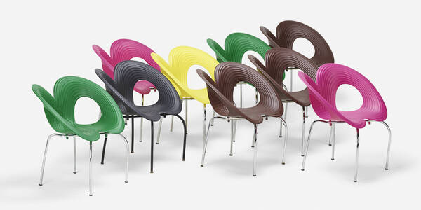 Ron Arad. Ripple chairs, set of