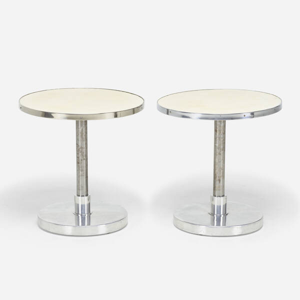 American. Occasional tables, pair. c.