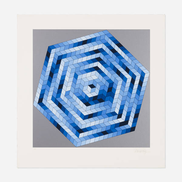 Victor Vasarely 1906 1997 Sette  39fd50