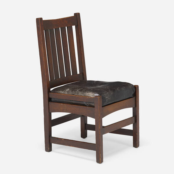 L. & J.G. Stickley. Side chair. 1912-17,