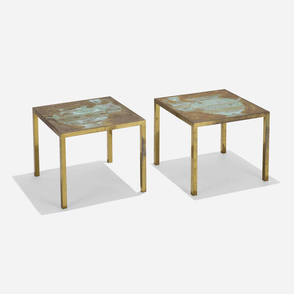 Harvey Probber. Occasional tables, pair.
