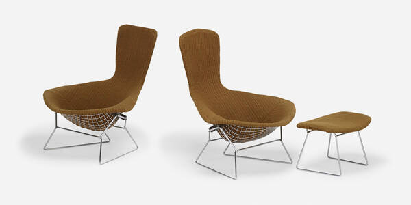 Harry Bertoia Bird chairs pair 39fdee