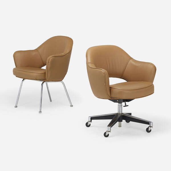 Eero Saarinen. Executive armchairs,