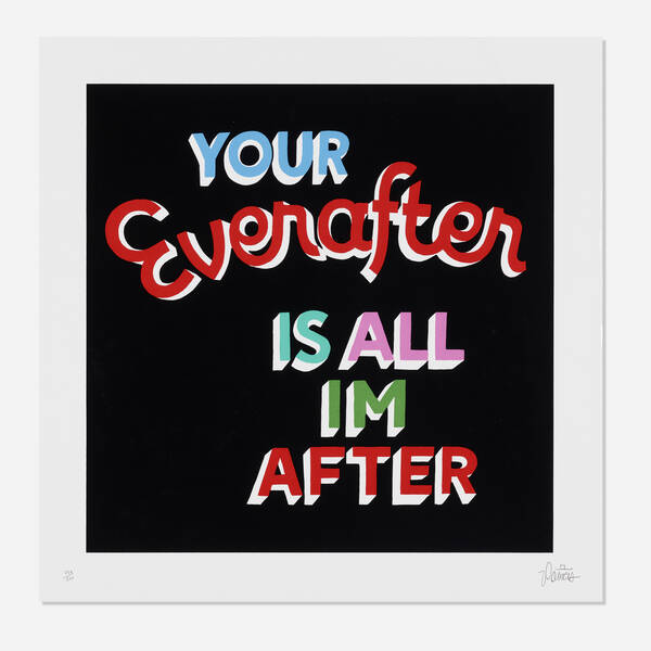 Stephen Powers b.1968. Your Everafter.