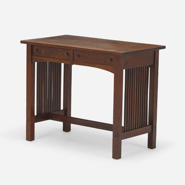 L. & J.G. Stickley. Library table.