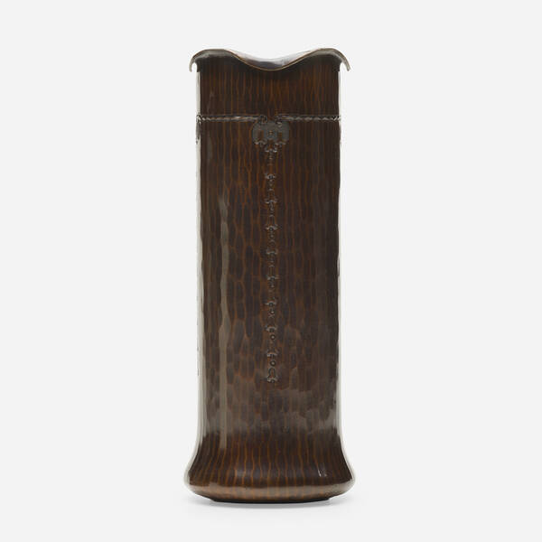 Roycroft. Vase. c. 1925, hammered