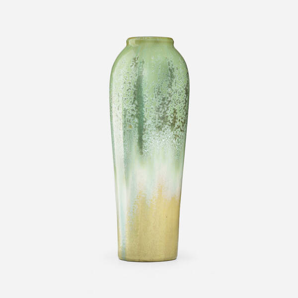Fulper Pottery. Tall vase. 1917-23,