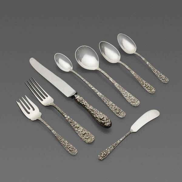 Stieff Rose flatware service  39ff08