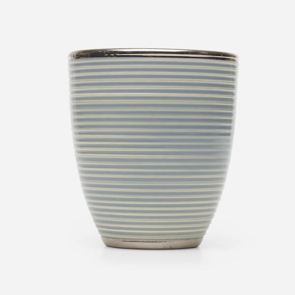 Gio Ponti. Vase. c. 1932, glazed