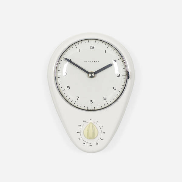 Max Bill. Wall clock and timer.