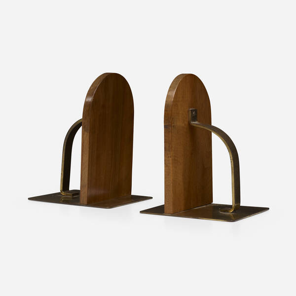 Marianne Brandt. Bookends, pair.