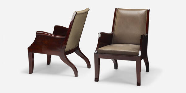 Modern Lounge chairs pair c  39ffad