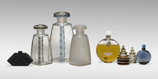 René Lalique. Collection of eight pre-war