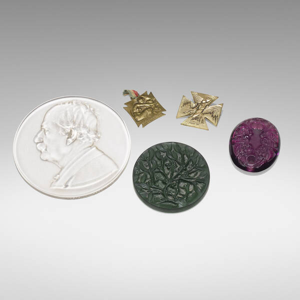 René Lalique. Collection of five