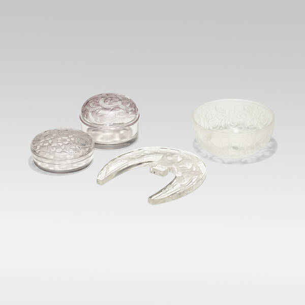 Ren Lalique Collection of three 39ffce