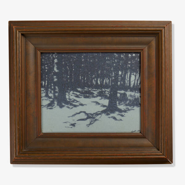 Edward T Hurley Woods in Winter 3a000b