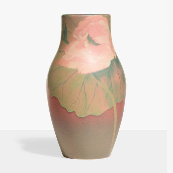 Harriet Wilcox. Painted Mat vase