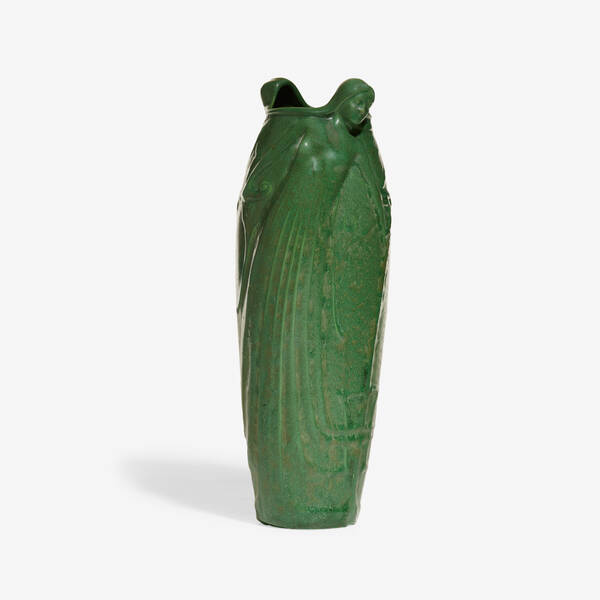 Weller Pottery. rare Matt Green vase