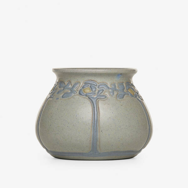 Marblehead Pottery. vase incised