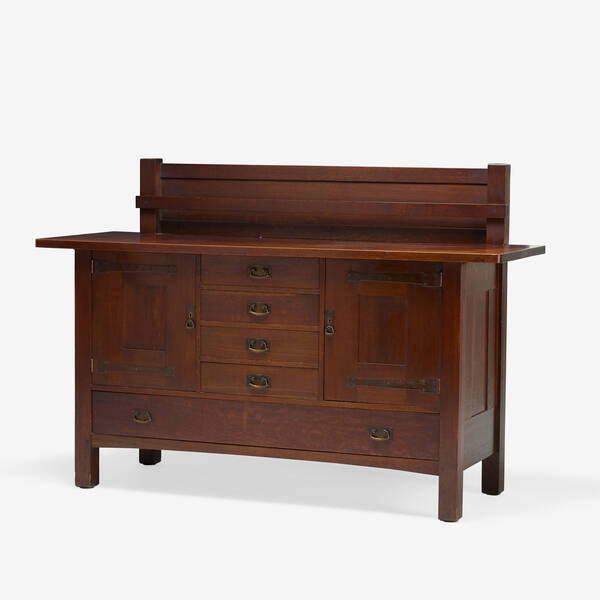 L. & J.G. Stickley. sideboard, model