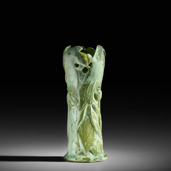 Tiffany Studios. Moss Green Favrile